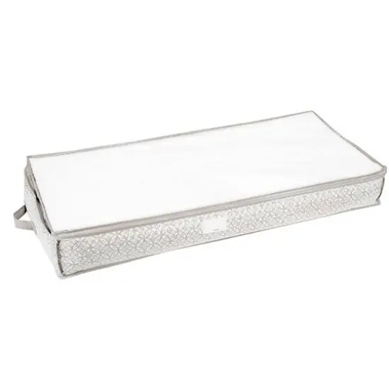 Simplify Gray Boho Under the Bed Storage Bag {1}