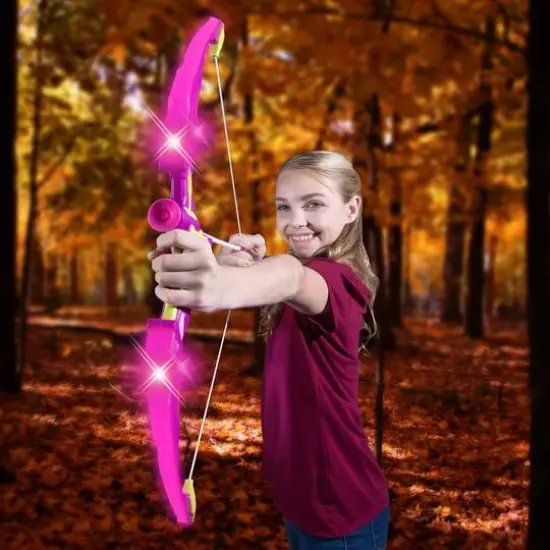 RealTree Girl&reg; Pink Light-Up Archery Set {6}