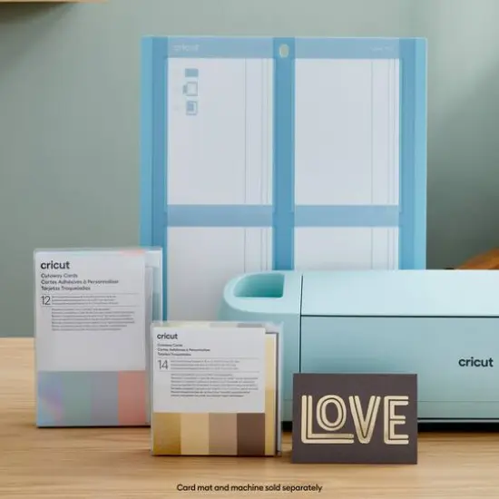 Cricut&reg; R40 Cutaway Cards, Pastel Sampler {10}