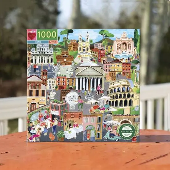 eeBoo Rome 1000 Piece Puzzle {4}