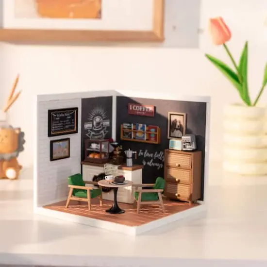 Rolife Daily Inspiration Caf&eacute; DIY Miniature Kit {4}