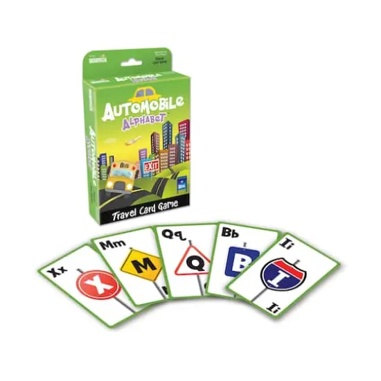 Automobile Alphabet Travel Card Game {3}