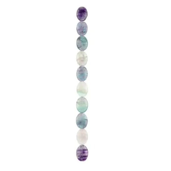 Flourite Oval Beads, 18mm by Bead Landing&trade; {4}