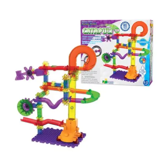 Techno Gears Marble Mania - Catapult 3.0: 80+ Pcs {4}