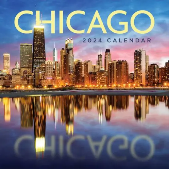 TF Publishing 2024 Chicago Wall Calendar {1}
