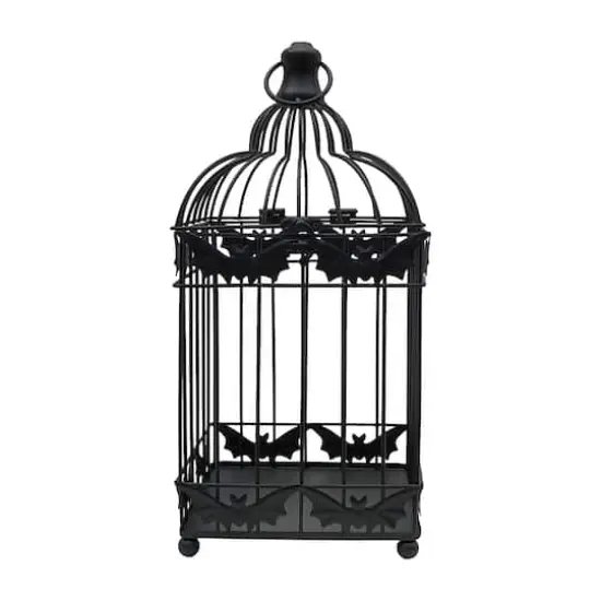 11.75" Black Metal Bird Cage by Ashland&reg; {1}