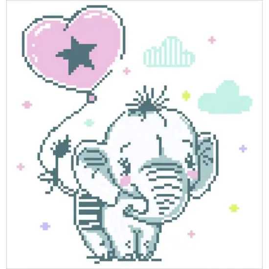 Diamond Dotz&reg; Intermediate Sweet Trunks Diamond Painting Kit {3}