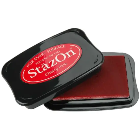 StazOn&reg; Solvent Ink Pad Cherry Pink {4}