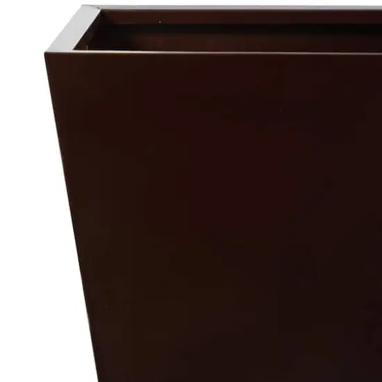 15" Classic Square Metal Planter {4}