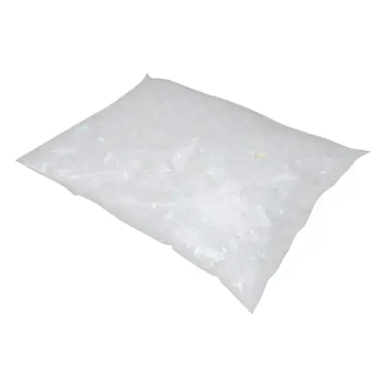 1.75qt. White Iridescent Artificial Powder Snow Flakes {3}