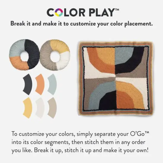 Bernat&reg; Blanket O'Go&trade; Yarn Fired Clay {8}