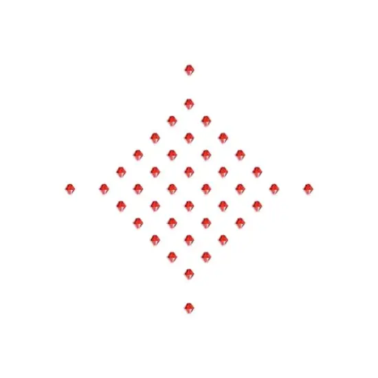 John Bead Preciosa 4mm Czech Crystal Rondelle Beads, 40ct. Light Siam {4}