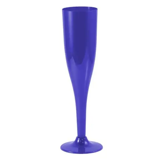 JAM Paper 5.5oz. Plastic Champagne Flutes, 20ct. Royal {1}
