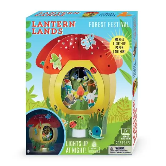 Bright Stripes Lantern Lands Forest Festival Light Up Activity Kit {3}