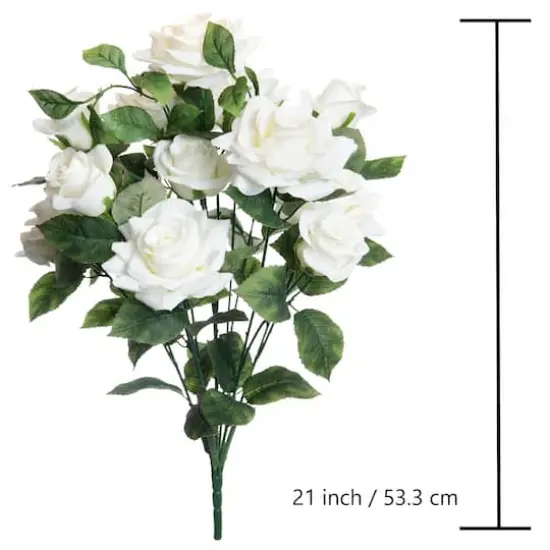White Rose Bush by Ashland&reg; {4}