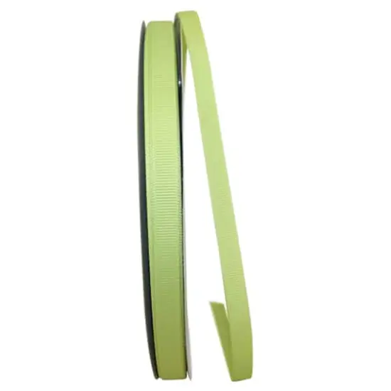 JAM Paper 3/8" Grosgrain Texture Ribbon Lime Juice {1}