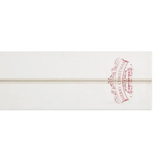 DII&reg; 108" Merry Christmas Printed Table Runner {3}