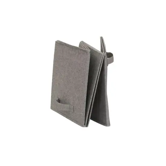 Household Essentials Fabric Storage Bin with Lid (Jumbo) {14}