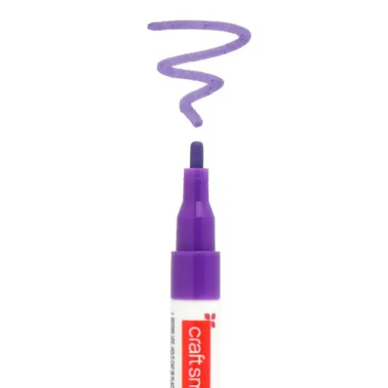 Hot Colors Medium Line 6 Color Paint Pen Set by Craft Smart&reg; {5}