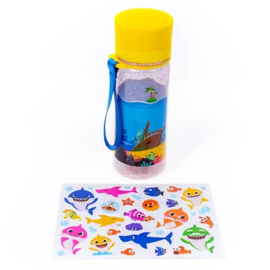 Baby Shark&trade; Decorate Your Own Water Bottle Kit {3}