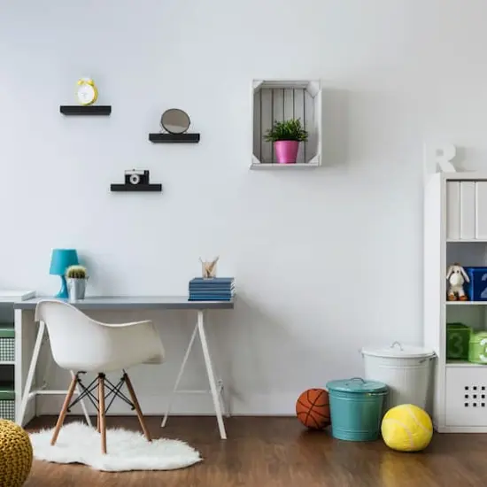 Sorbus 9.2" Tile Wall Shelves, 3ct. Black {5}