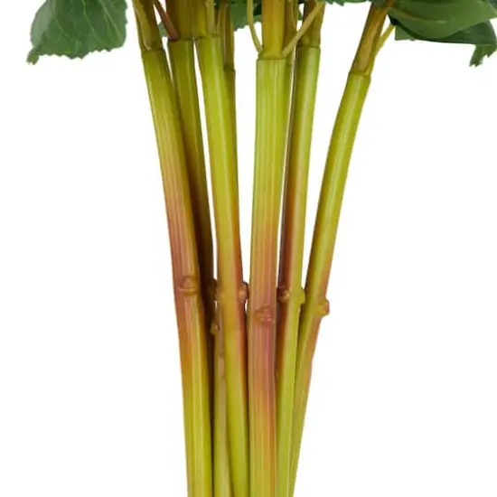 33" White Hydrangea Artificial Flower Stem, 8ct. {6}