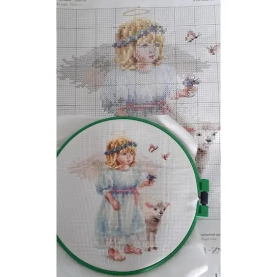 Alisa Angel Cross Stitch Kit {3}