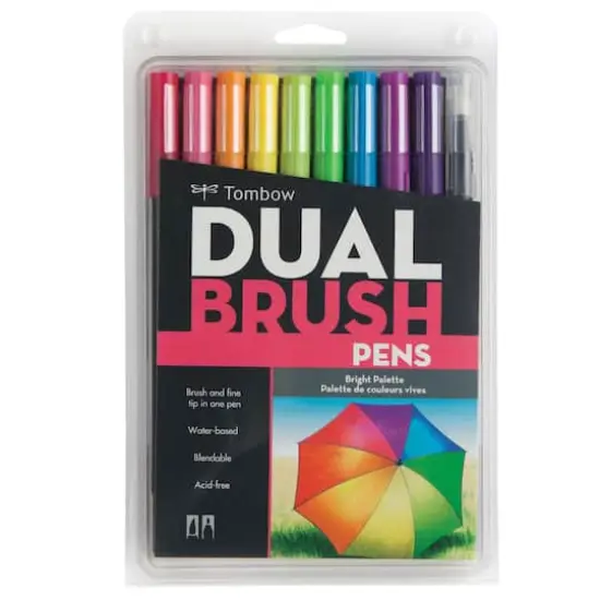 Tombow Bright Dual Brush Pens {1}