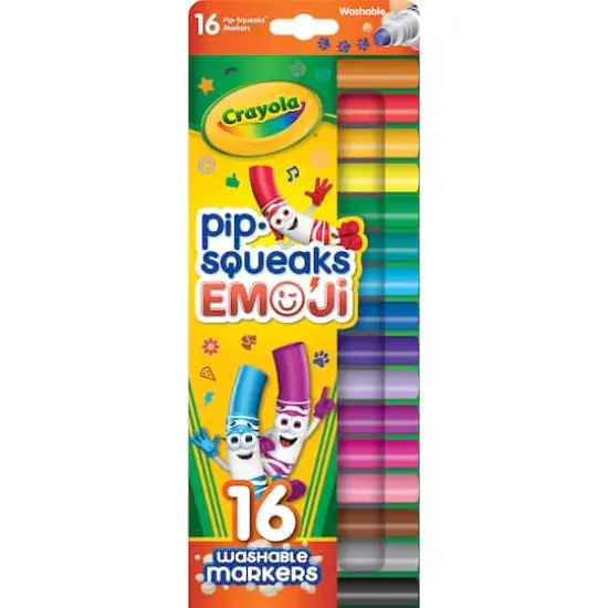 Crayola&reg; Pip Squeaks Stamper Markers, 3 Packs of 16 {4}