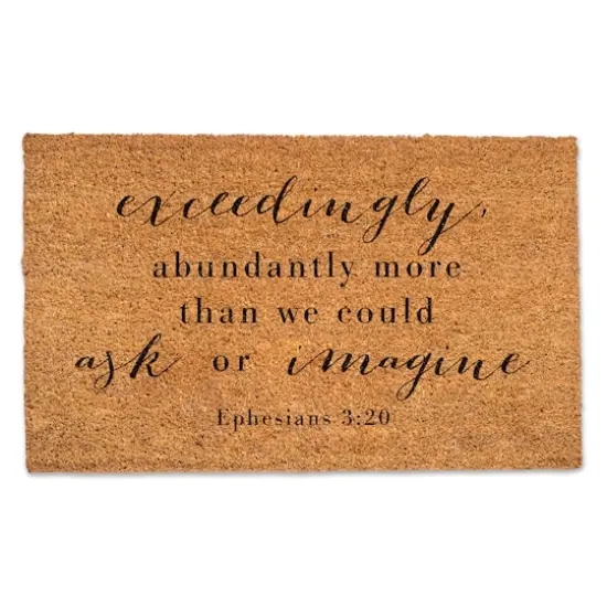 Ephesians 3:20 Doormat {1}