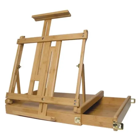 Art Alternatives Bamboo Ravenna Tabletop Sketch Box Easel {3}