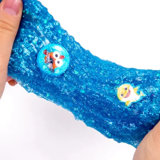 SlimyGloop&reg; Baby Shark Mix'Ems&trade; {7}