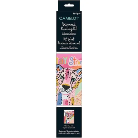 Camelot&reg; Dots Stay Strong Diamond Painting Kit {4}