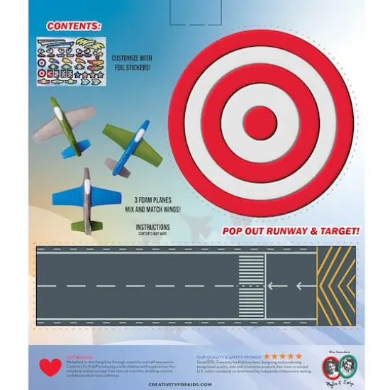 Creativity for Kids&reg; Stunt Squadron&trade; Foam Flier Kit {11}