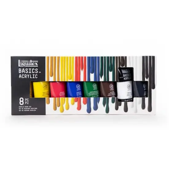 Liquitex&reg; BASICS 8 Color Acrylic Paint Set  {5}
