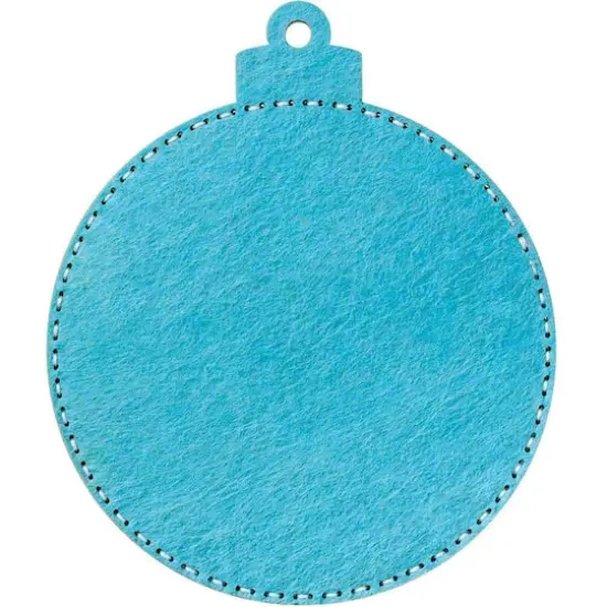 Wonderland Crafts Snowy Cottage Ornament Bead Embroidery on Wood Kit {5}