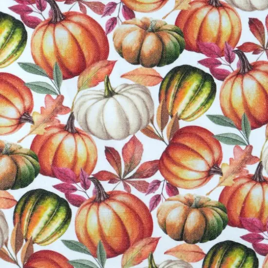 Pumpkin Print Tea Towel by Makery™ {3}
