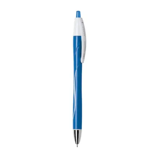 BIC&reg; Glide&trade; Exact Blue Fine Point 0.7mm Retractable Ball Point Pens, 12ct. {4}