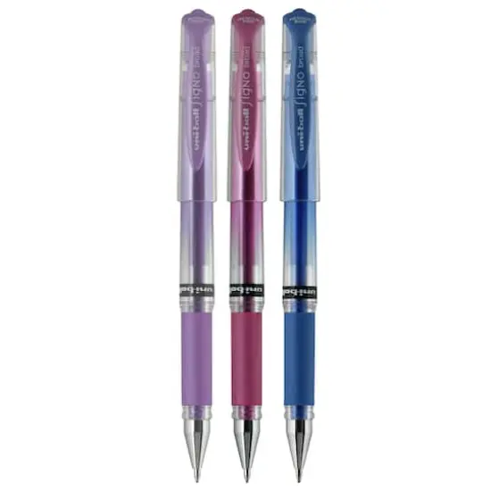 uniball&trade; GEL IMPACT 1mm Metallic 3 Color Gel Pen Set {1}