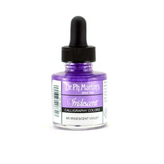 Dr. Ph. Martin's&reg; Iridescent Calligraphy Color Ink 8R Violet {1}