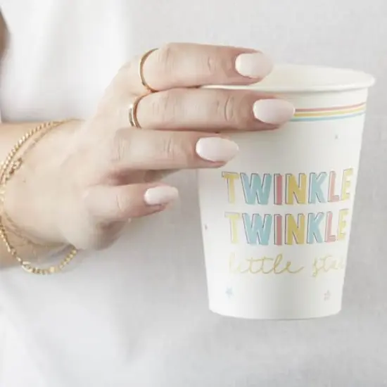 Kate Aspen&reg; 8oz. Twinkle Twinkle Paper Cups, 16ct. {5}