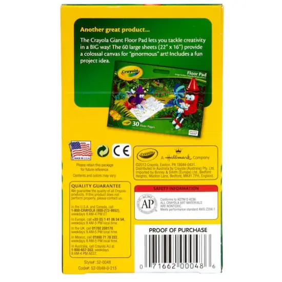 6 Packs: 48 ct. (288) Crayola&reg; Boxed Crayons {3}