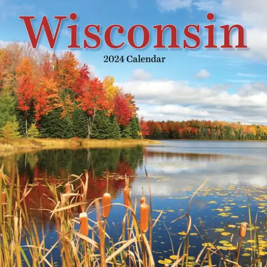 TF Publishing 2024 Wisconsin Wall Calendar {1}