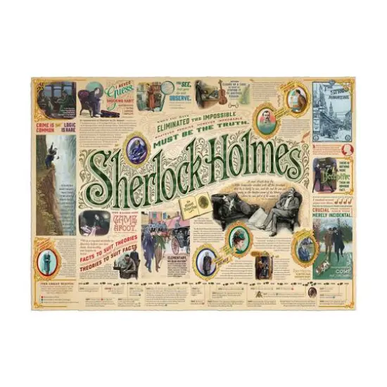 Cobble Hill T.O.P. Sherlock 1,000 Piece Jigsaw Puzzle {3}