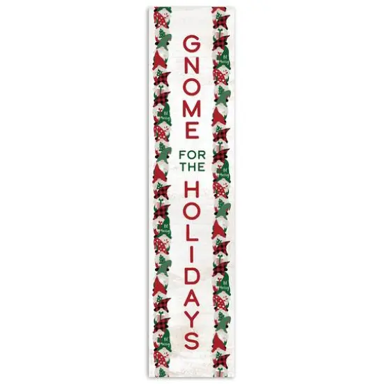 Gnome for the Holidays 10.5" x 47" Porch Leaner {1}