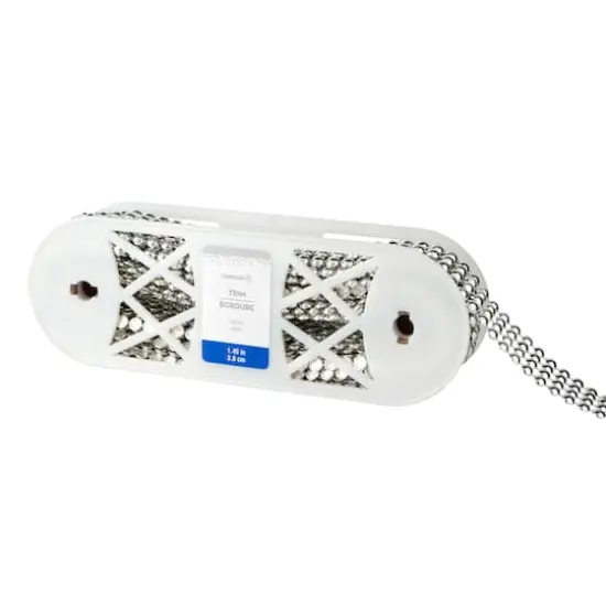 1.45" Silver Circle Mesh Trim by Celebrate It&reg; Fashion Mode {4}