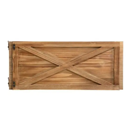 Glitzhome&reg; 26" Natural Wooden Tree Collar {8}