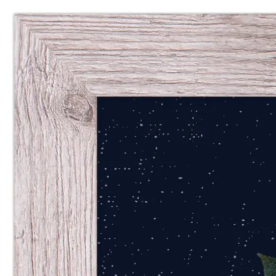 Floral Jackolantern 16" x 20" Western White Framed Print {4}