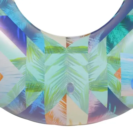 3ft. Corona Palm Trees Inflatable Swimming Pool Tube Ring {5}