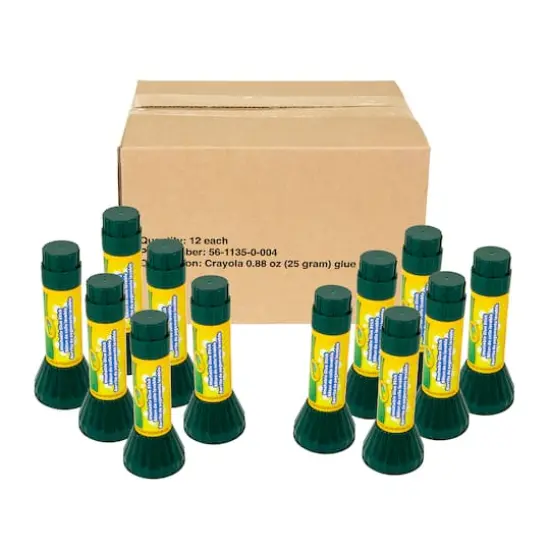 Crayola&reg; 0.88oz. Washable Glue Sticks, 24ct. {5}